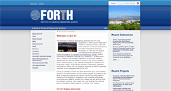 Desktop Screenshot of iceht.forth.gr